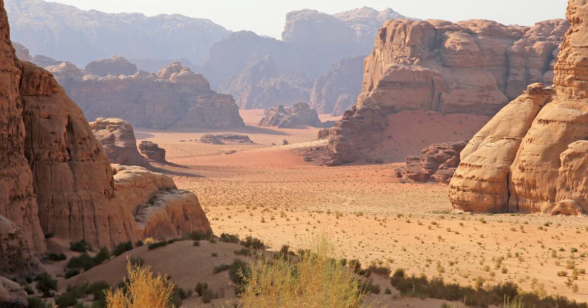 Wadi Rum Reserve - Desert Landscape